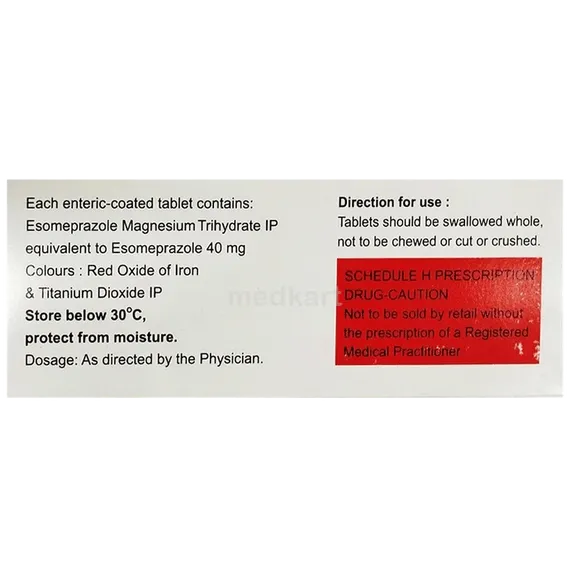 esofag 40mg tablet 15's